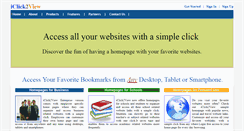 Desktop Screenshot of iclick2view.com